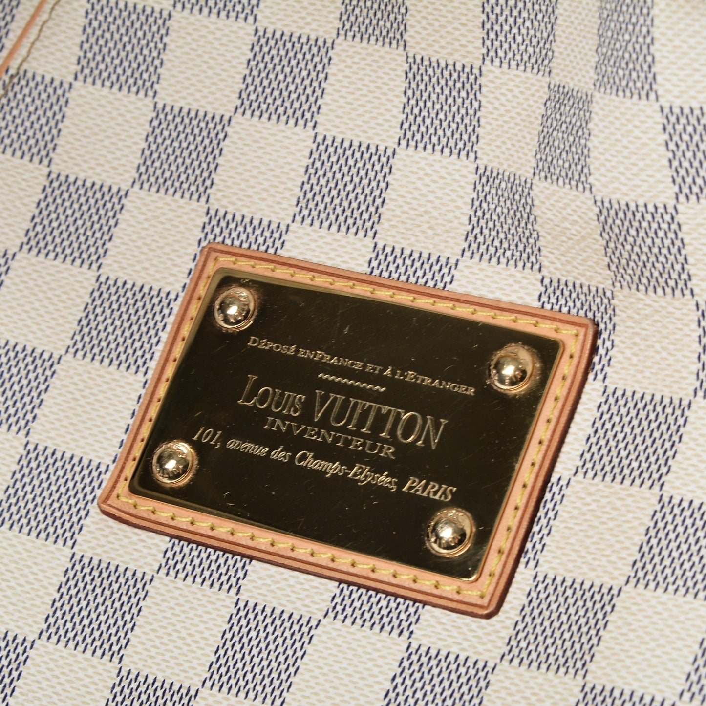 Damier Azur Galliera GM