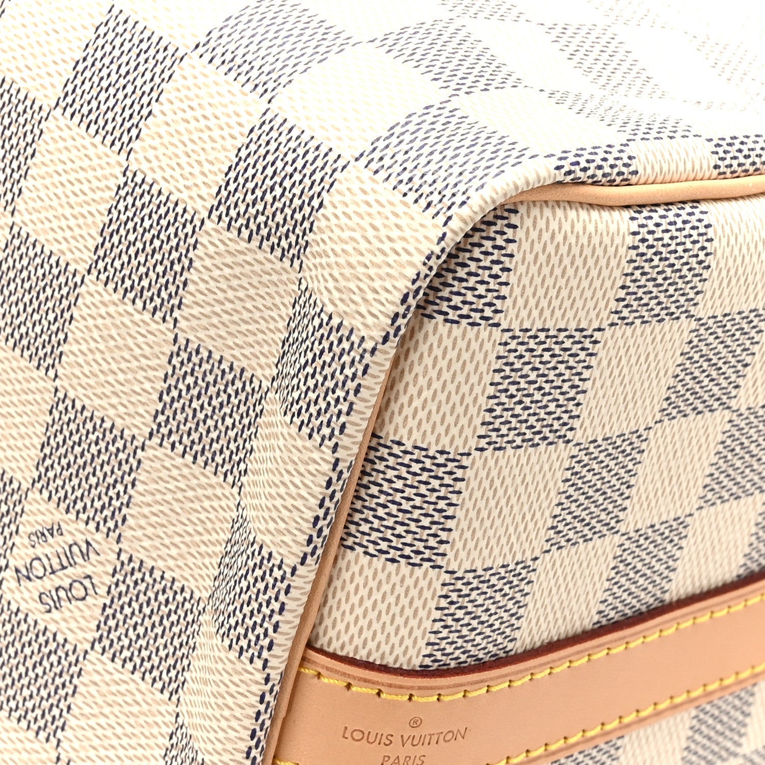 Louis Vuitton Damier Azur Speedy Bandouliere 25 10 of 10