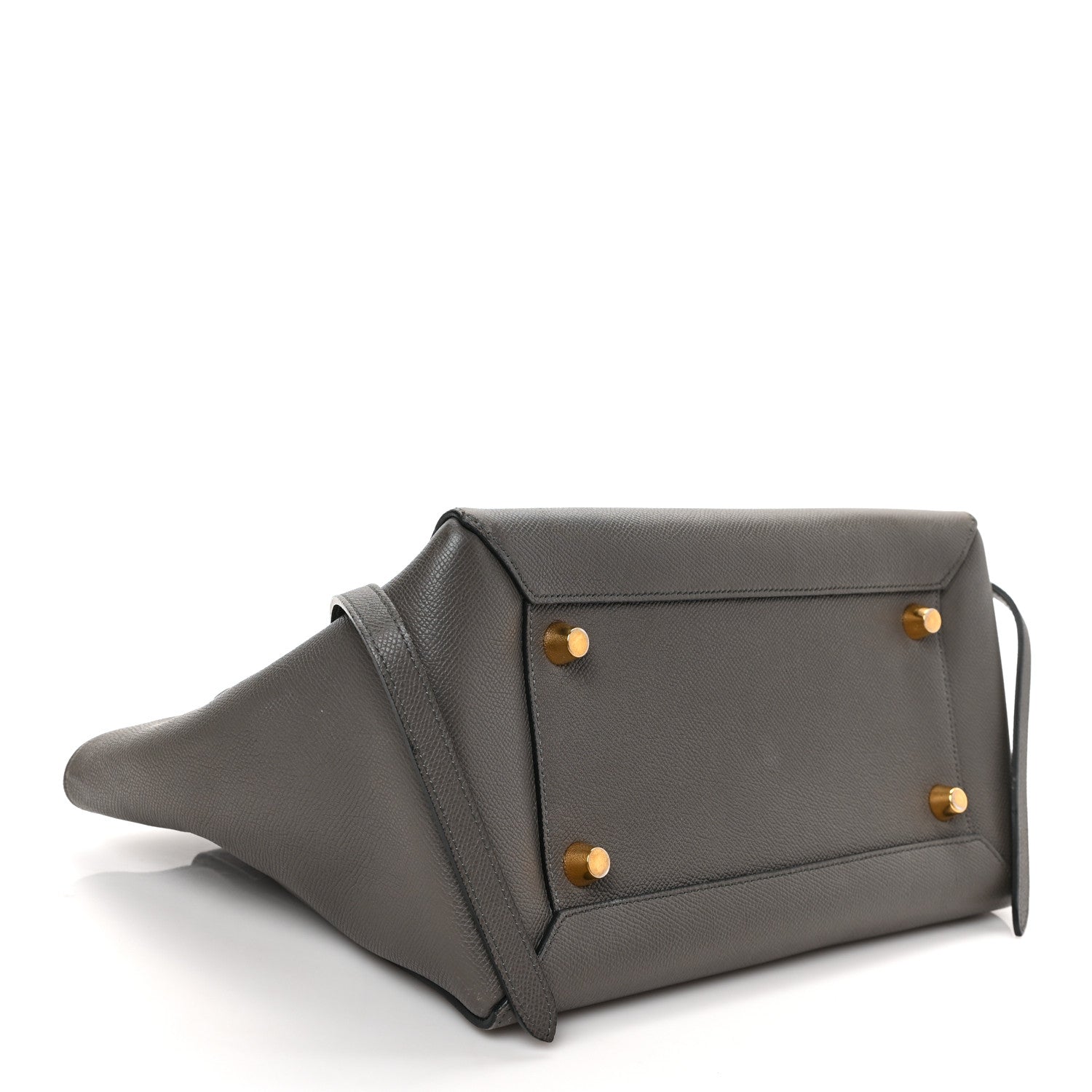 Celine Grained Calfskin Mini Belt Bag Grey 4 of 9