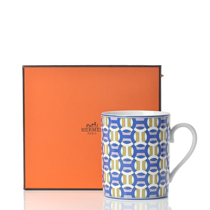 Hermes Porcelain Tie Set Mug 6 of 6