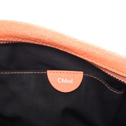 Chloe Calfskin Medium Marcie Satchel Orange Fizz 7 of 13