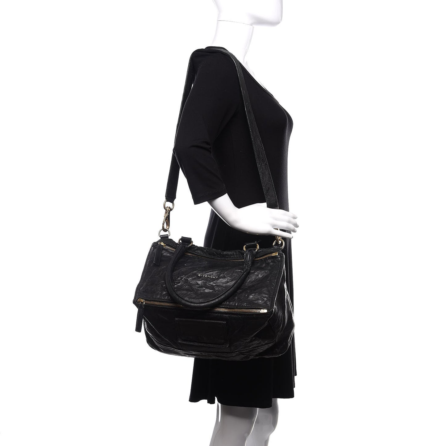 Tumbled Sheepskin Medium Pandora Black