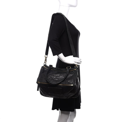 Givenchy Tumbled Sheepskin Medium Pandora Black 2 of 12