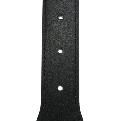 Gucci Efesto Leather Horsebit 25mm Belt 85 34 Black 3 of 6