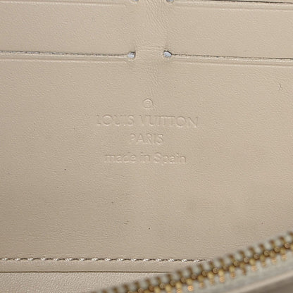 Louis Vuitton Vernis Leopard Zippy Wallet Blanc Corail 6 of 7