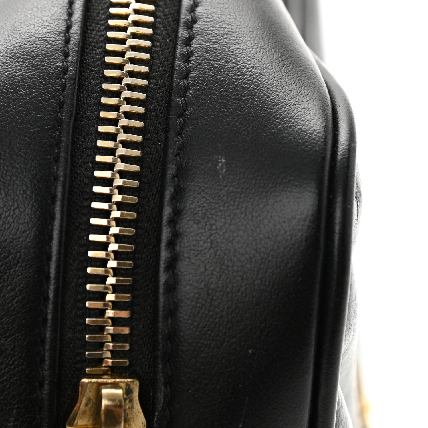 Saint Laurent Calfskin Matelasse Monogram Lou Camera Bag Black 10 of 10
