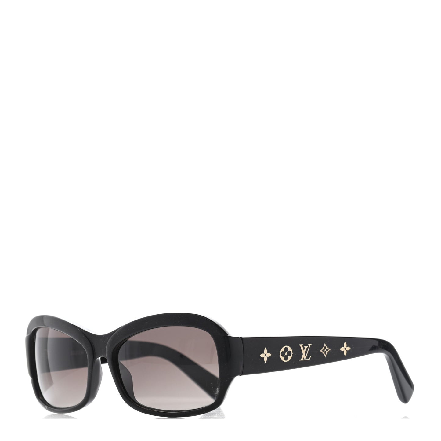 Acetate Obsession Round Sunglasses Z0311W Black Glitter