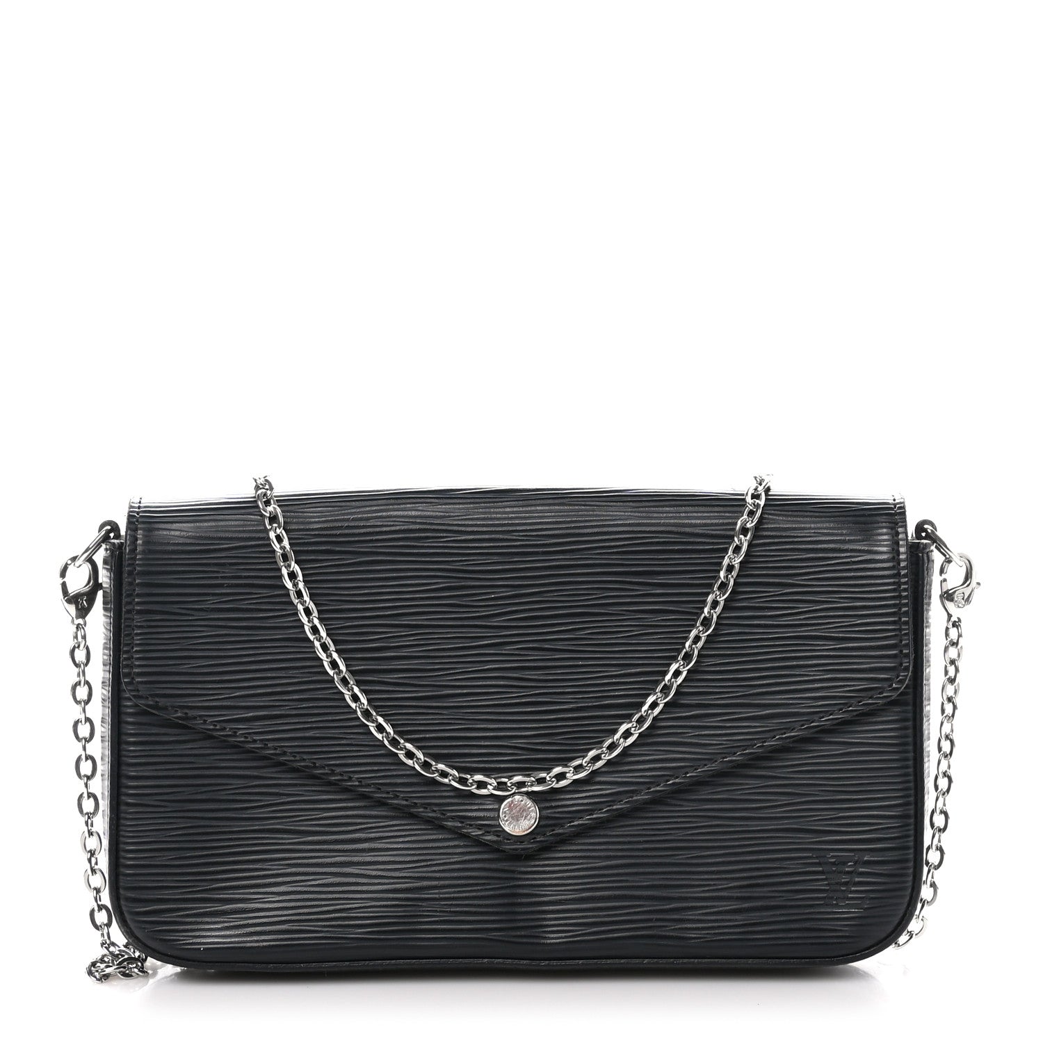 Louis Vuitton Epi Pochette Felicie Black 1 of 11