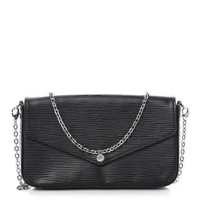 Louis Vuitton Epi Pochette Felicie Black 1 of 11