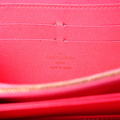 Louis Vuitton Monogram Graffiti Zippy Wallet Fuchsia 6 of 8