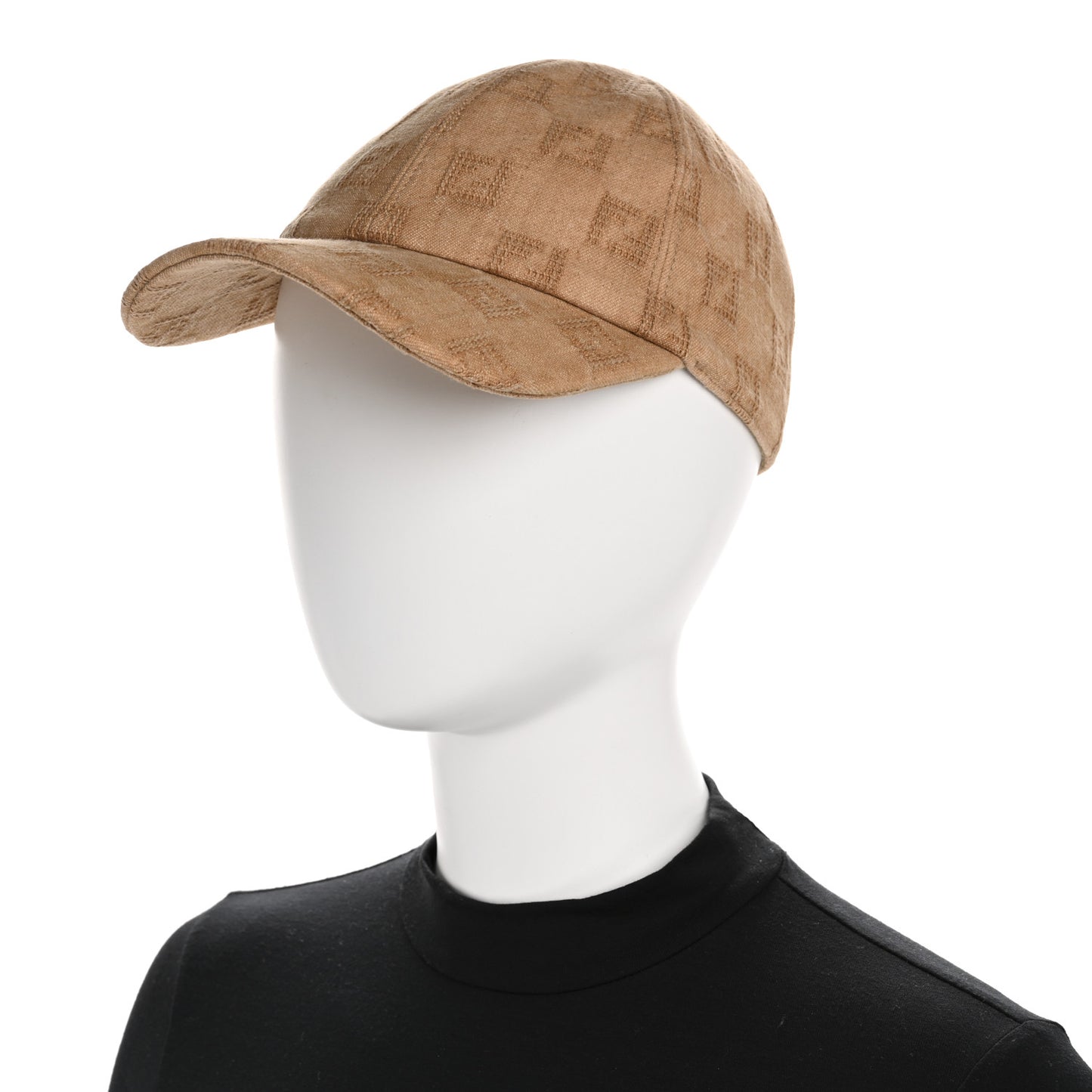 Canvas FF Baseball Cap S Brown