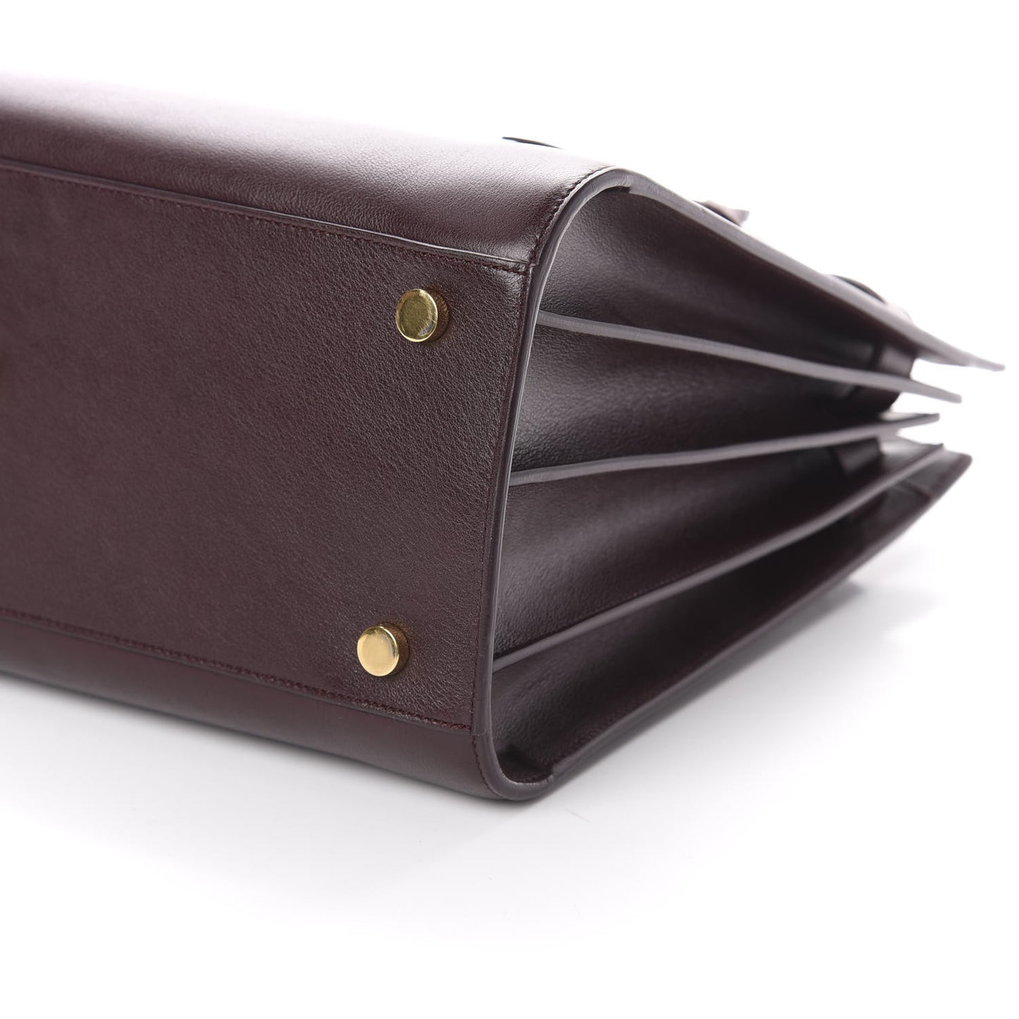 Calfskin Small Sac De Jour Bordeaux