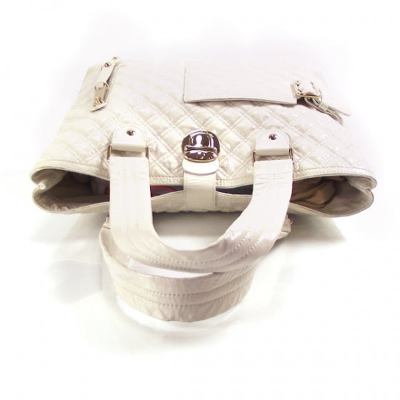 Marc Jacobs Leather Quilted Ursula Chalk 4 of 11