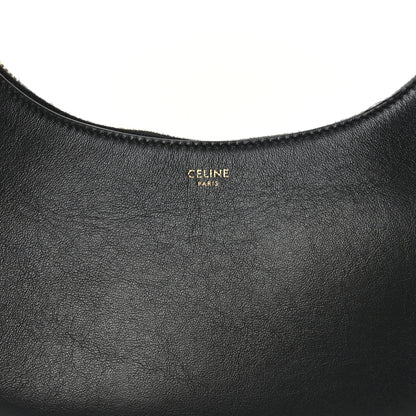 Celine Smooth Calfskin Medium Strap Ava Shoulder Bag Black Tan 7 of 9