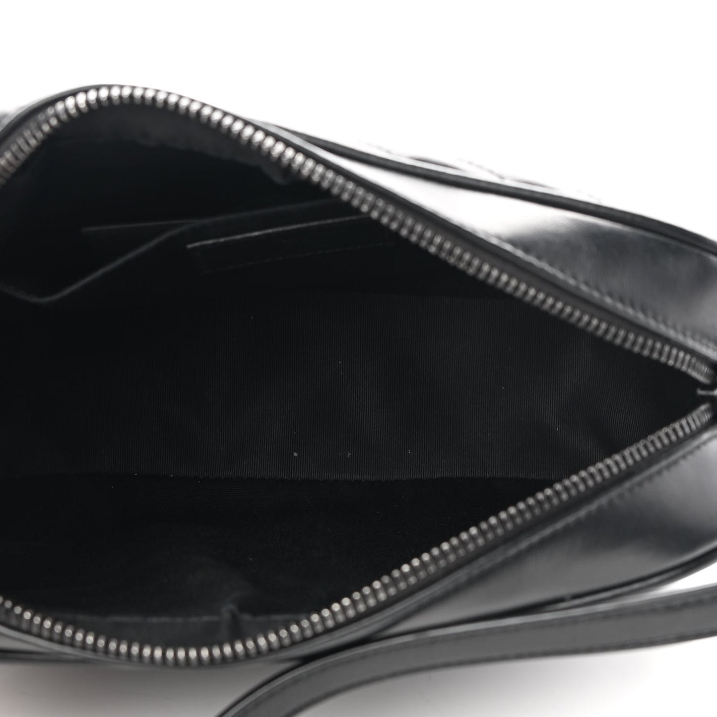 Calfskin Matelasse Monogram Monochrome Lou Camera Bag Black
