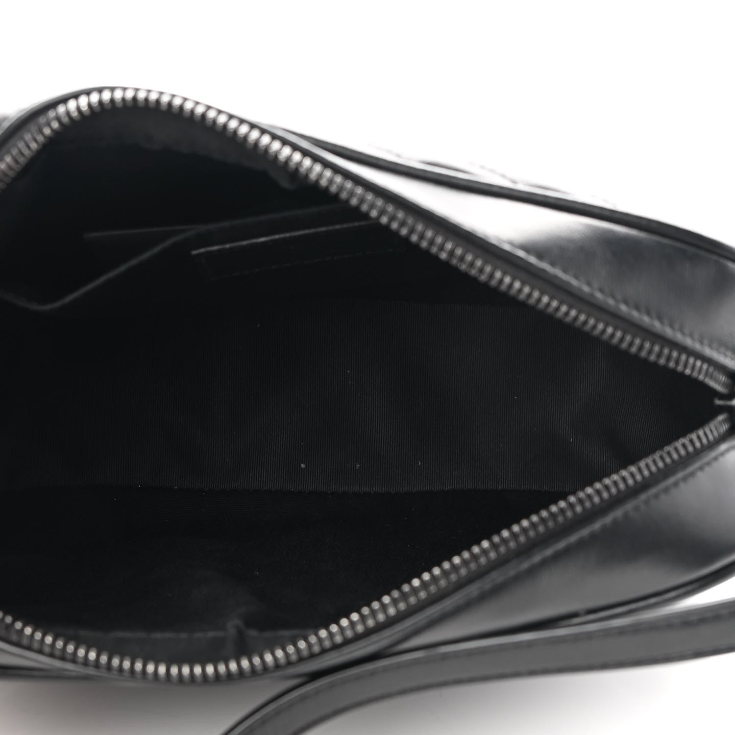 Saint Laurent Calfskin Matelasse Monogram Monochrome Lou Camera Bag Black 5 of 8