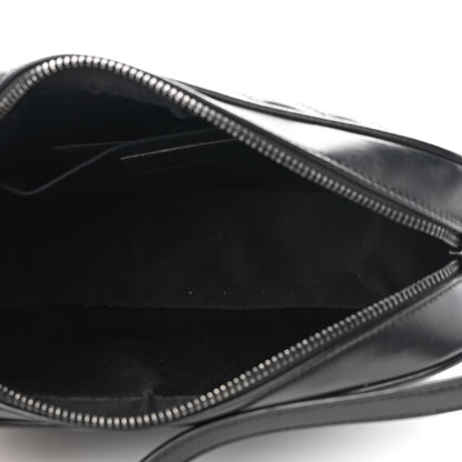Saint Laurent Calfskin Matelasse Monogram Monochrome Lou Camera Bag Black 5 of 8