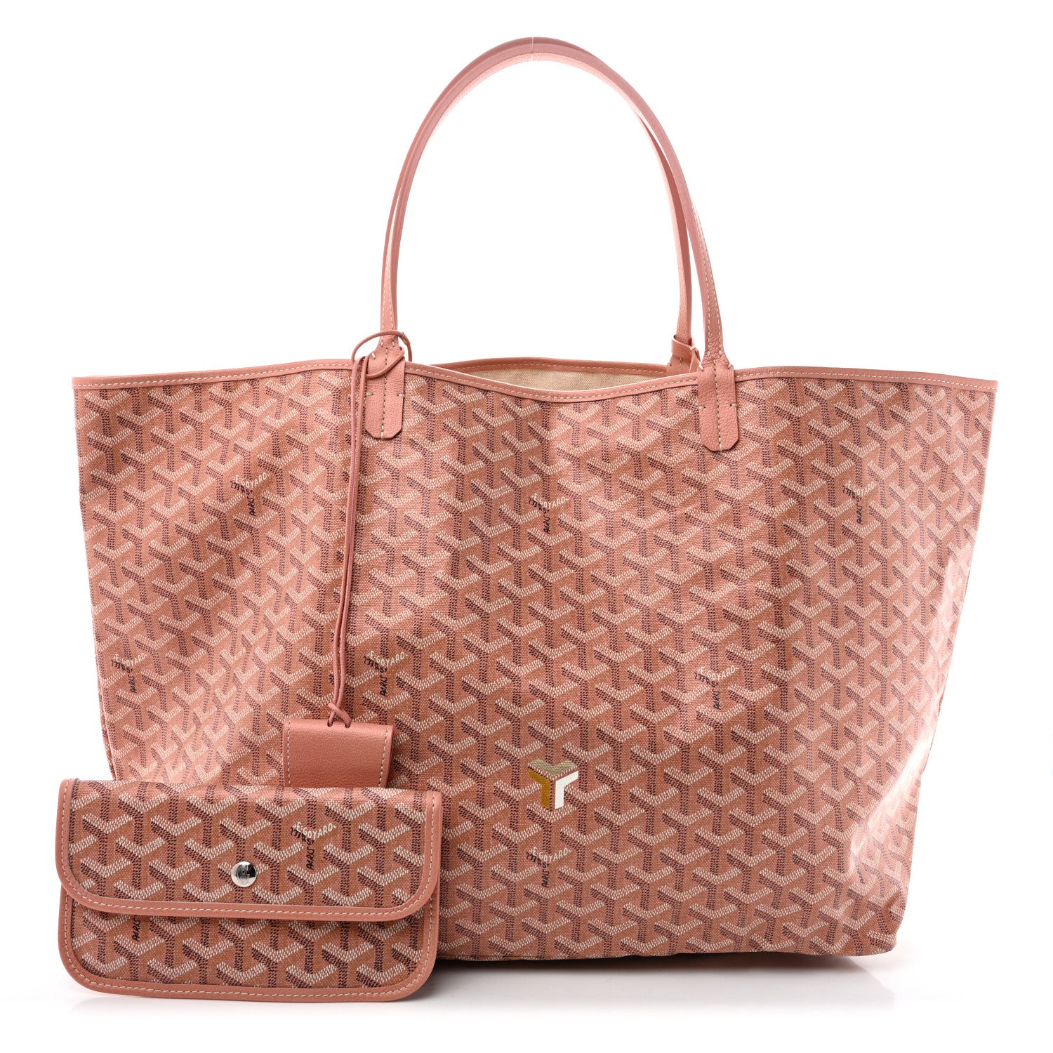 Goyard Iridescent Goyardine Saint Louis GM Pearly Coral 3 of 11