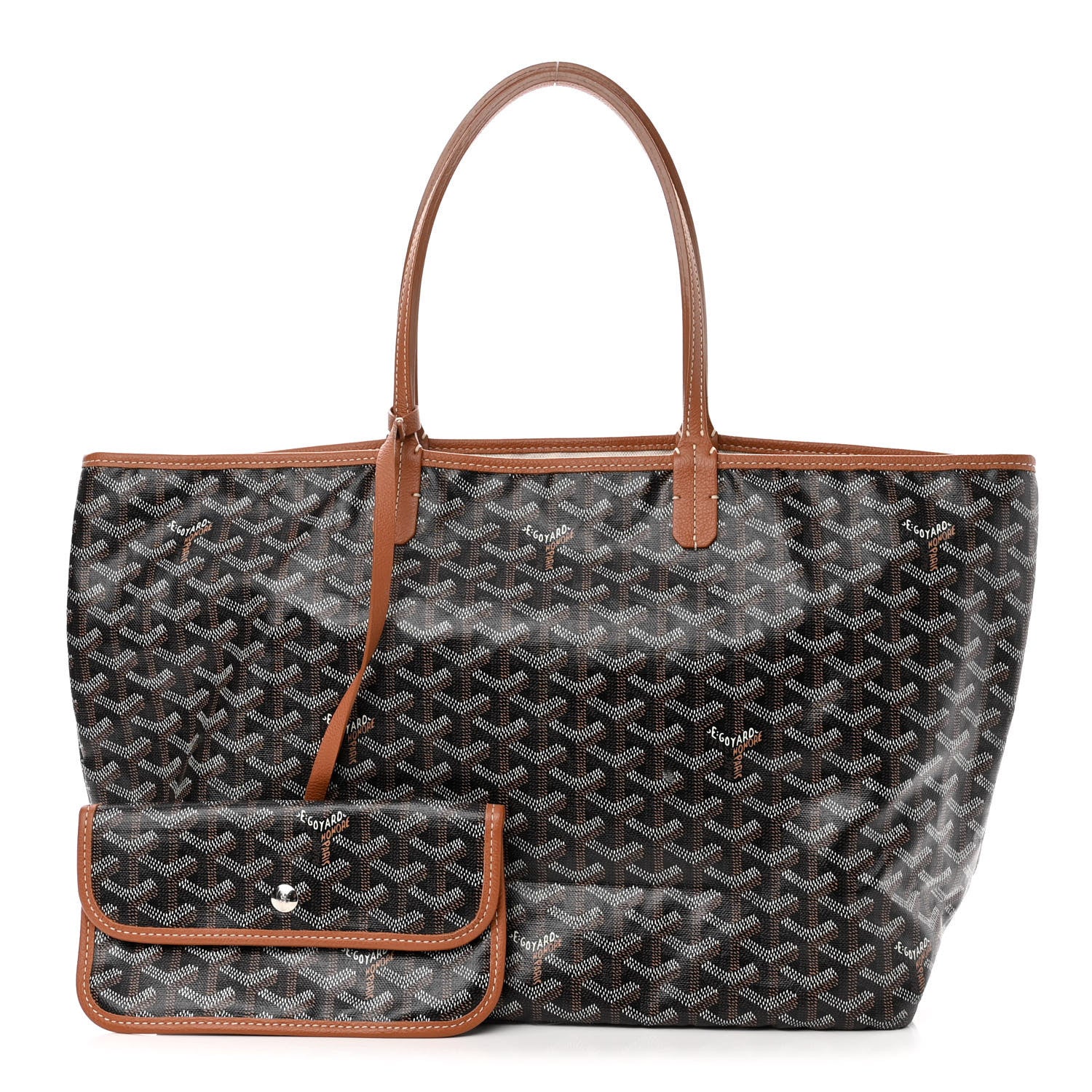Goyard Goyardine Saint Louis PM Black Gold 1 of 11