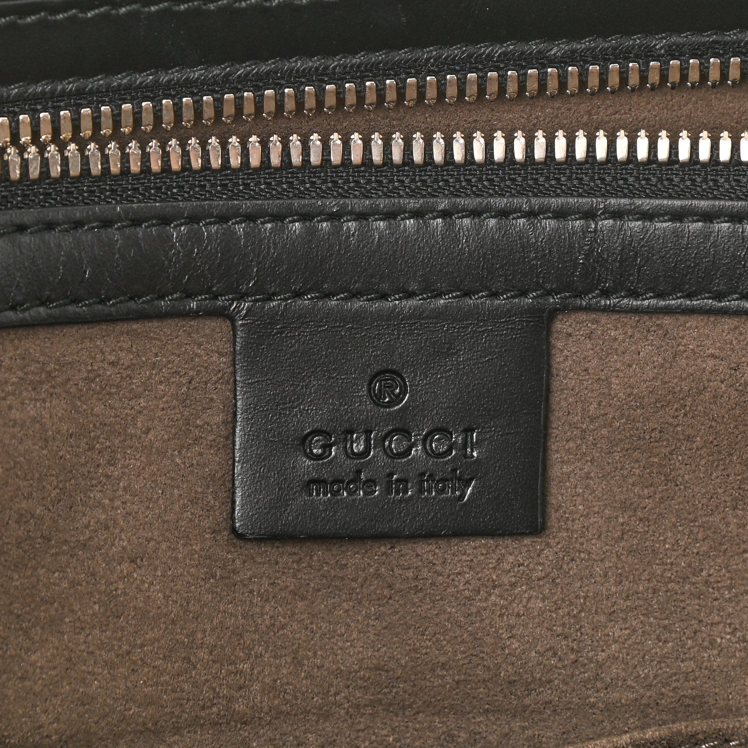 Gucci Guccissima Signature Briefcase Black 6 of 10