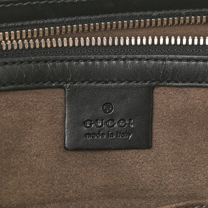 Gucci Guccissima Signature Briefcase Black 6 of 10