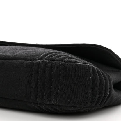 Chanel Jersey Quilted Single Flap Black 10 of 13