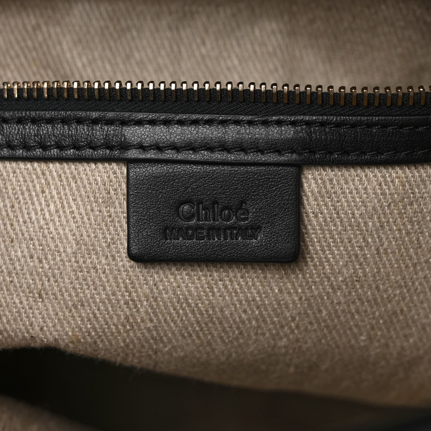 Chloe Calfskin Judy East West Tote Black 6 of 8