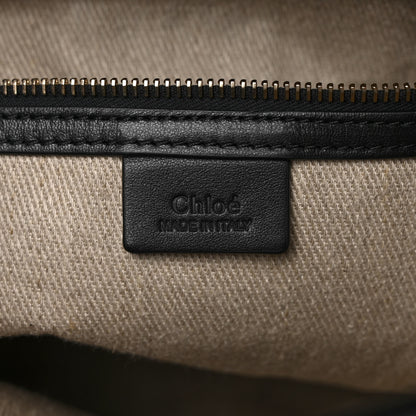 Chloe Calfskin Judy East West Tote Black 6 of 8