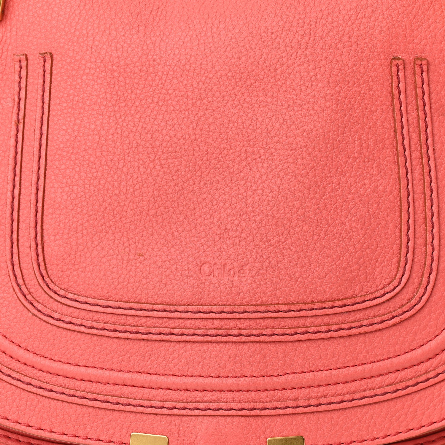 Chloe Calfskin Medium Marcie Satchel Paradise Pink 7 of 10