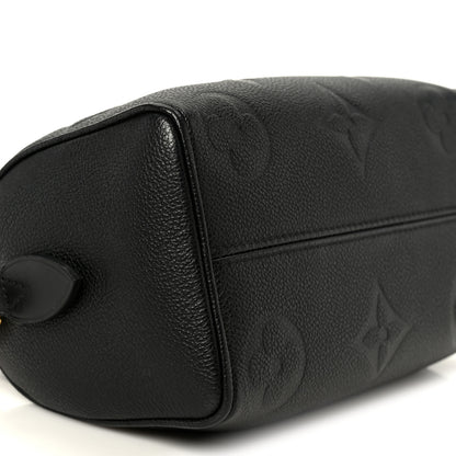 Louis Vuitton Empreinte Monogram Giant Speedy Bandouliere 20 Black 11 of 12