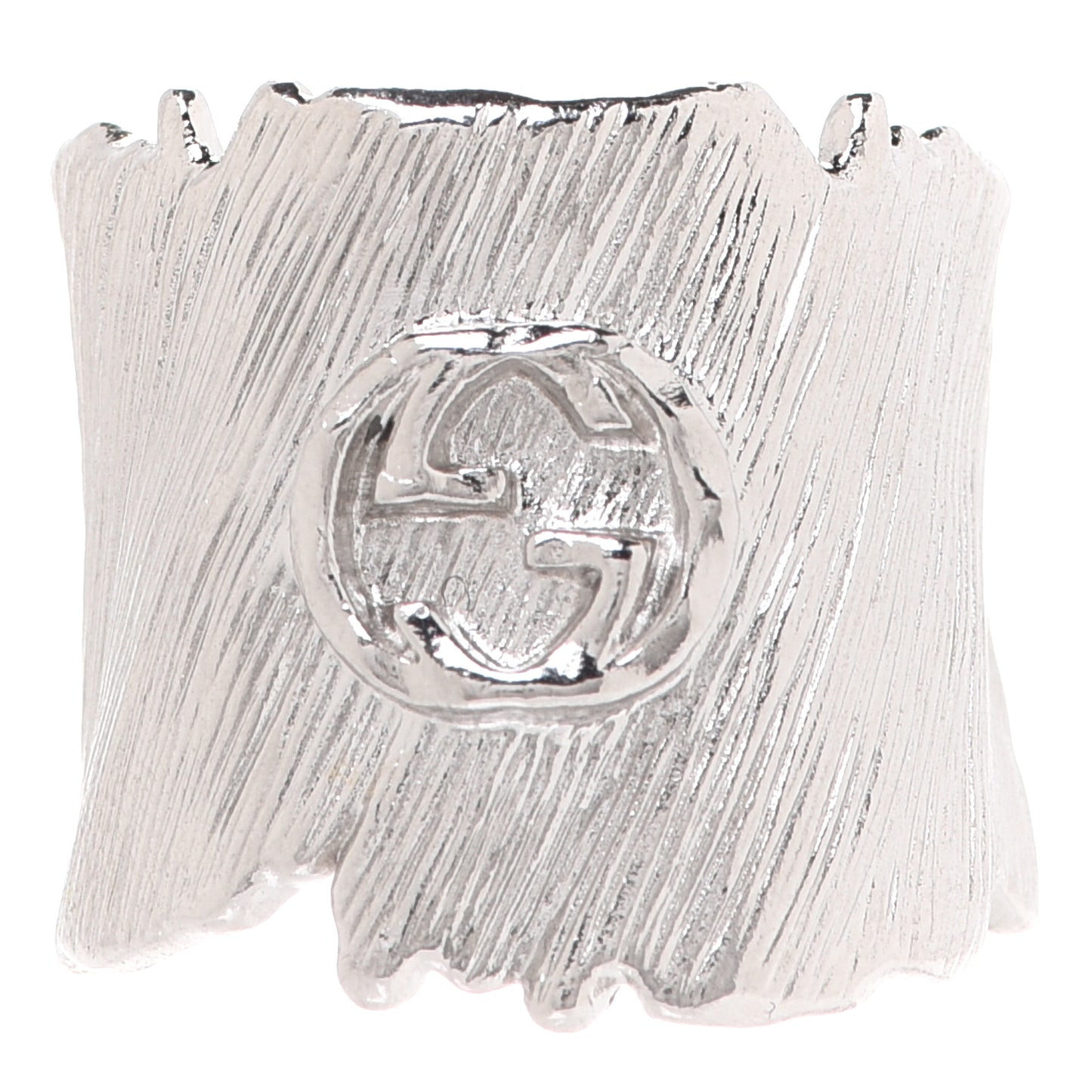 Metal GG Ring M Silver