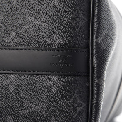 Louis Vuitton Monogram Eclipse Keepall Bandouliere 45 10 of 12