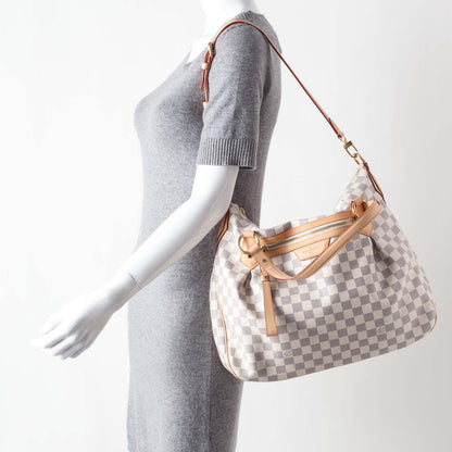 Louis Vuitton Damier Azur Evora MM 2 of 10