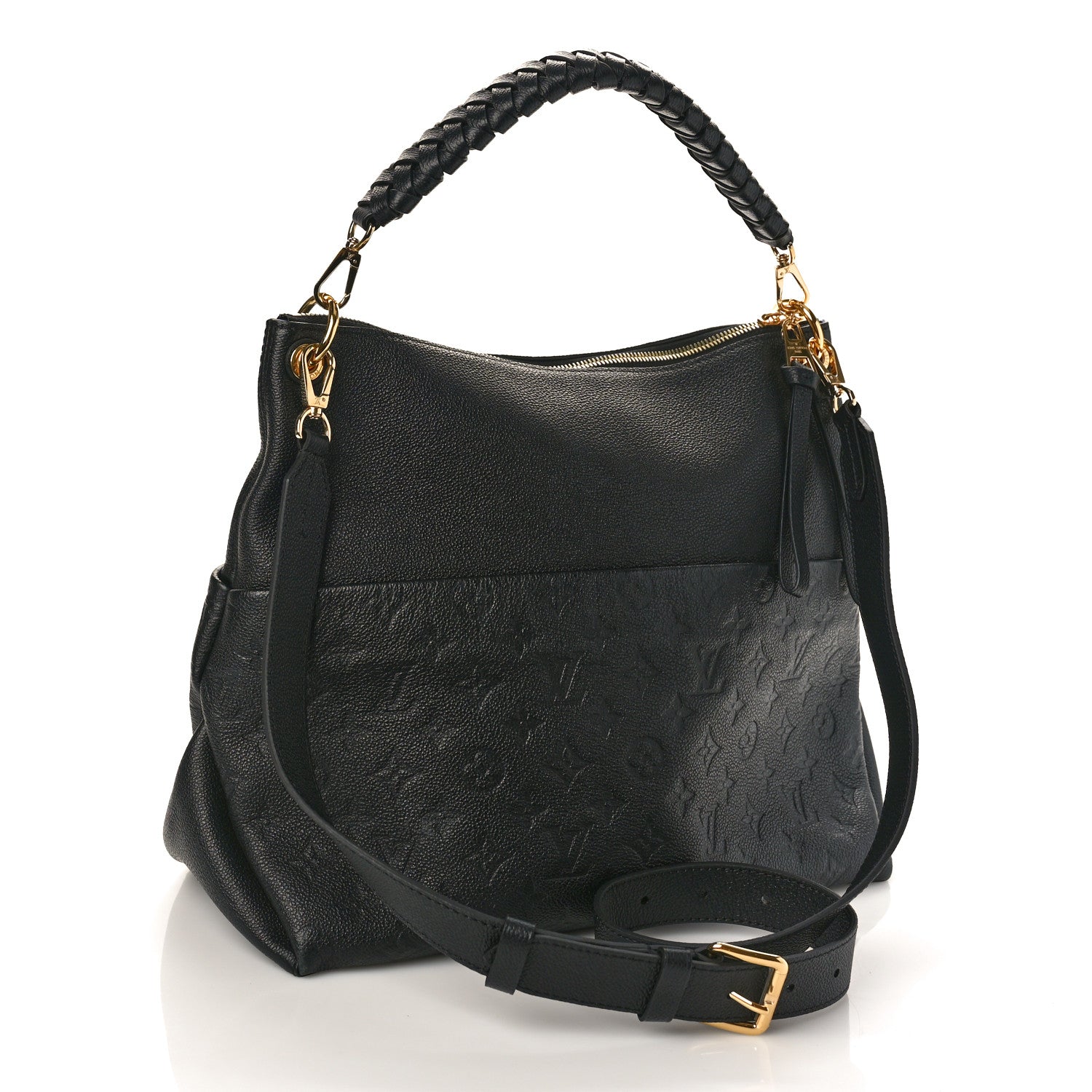 Louis Vuitton Empreinte Maida Hobo Black 3 of 11