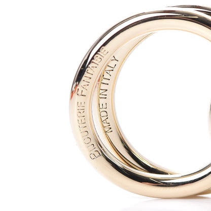 Hermes Permabrass Mors Scarf Ring Gold 4 of 6