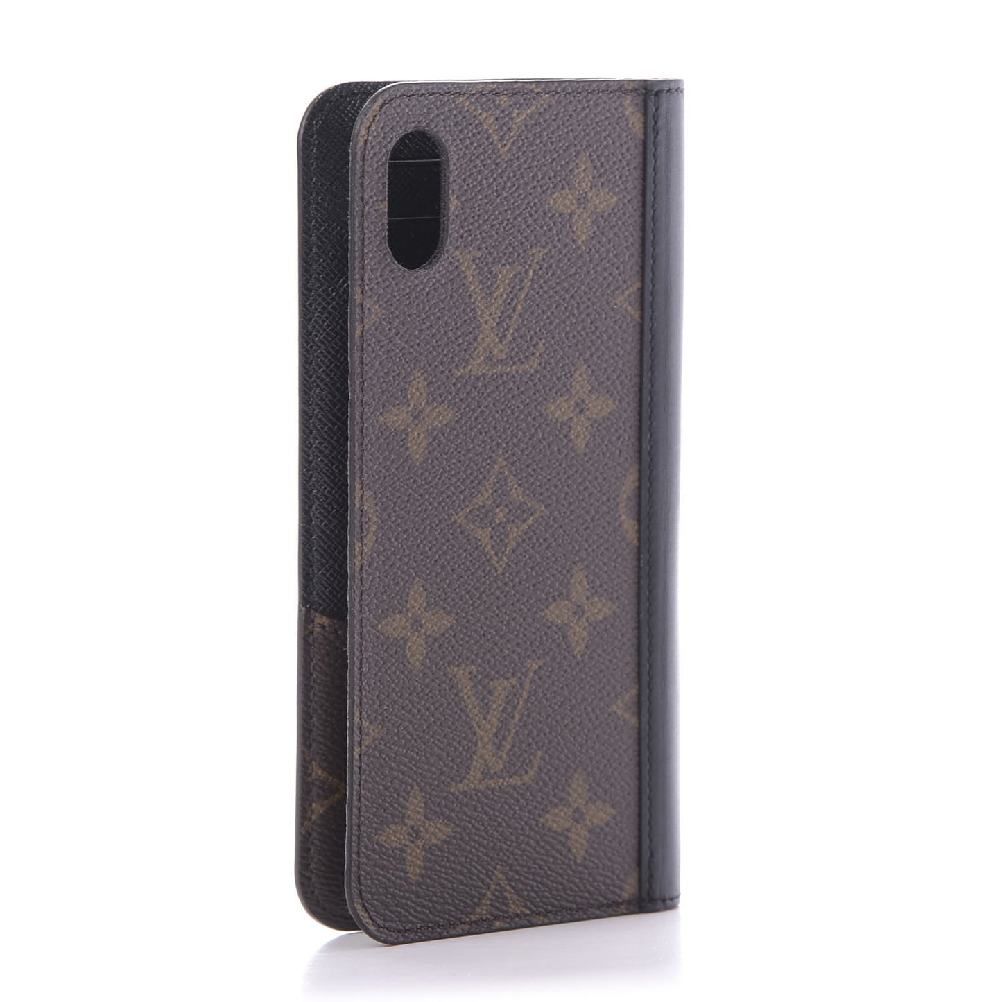 Monogram iPhone XS Max Folio Case Black