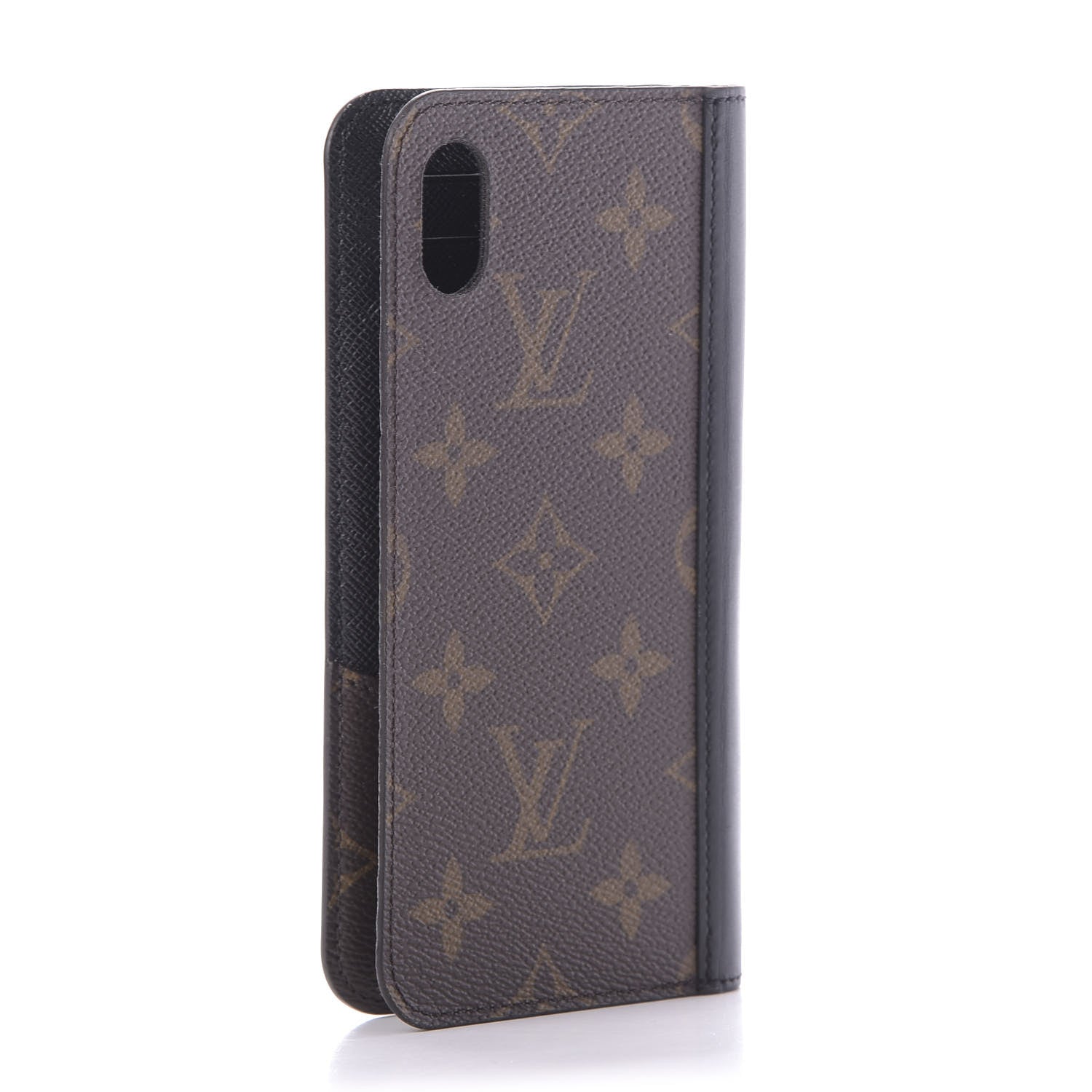 Louis Vuitton Monogram iPhone XS Max Folio Case Black 3 of 10