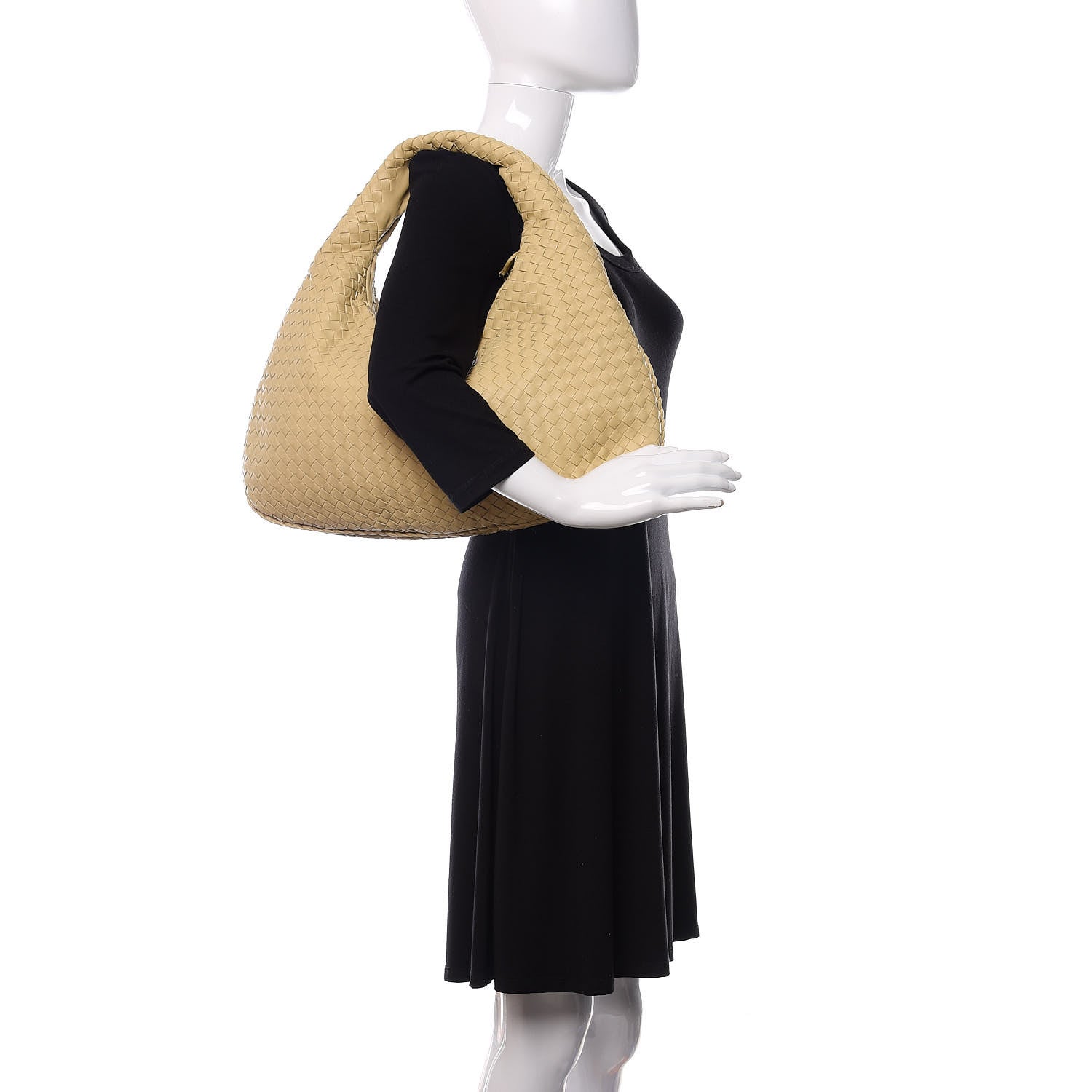 Bottega Veneta Nappa Intrecciato Medium Veneta Hobo Banane 2 of 11