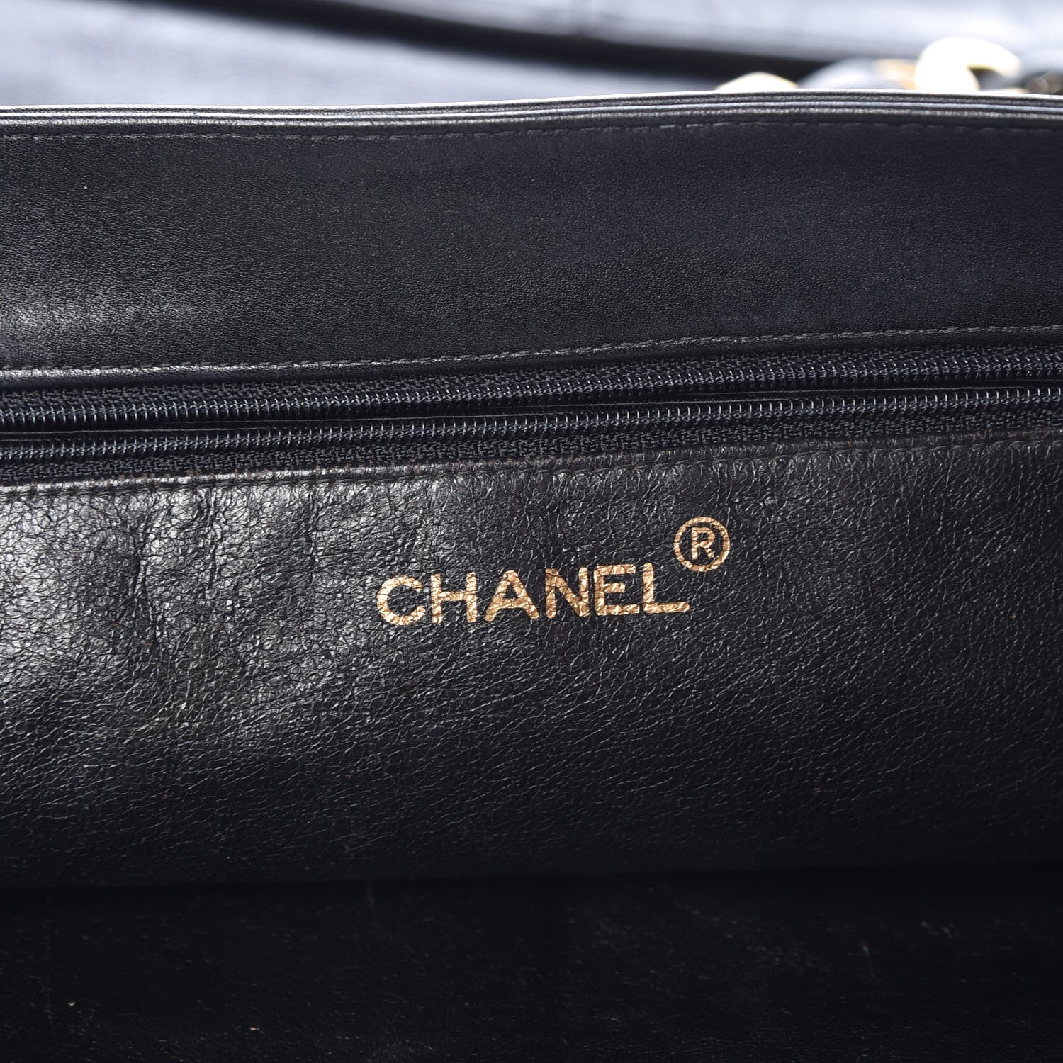 Chanel Lambskin CC Tote Black 6 of 11