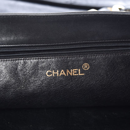 Chanel Lambskin CC Tote Black 6 of 11