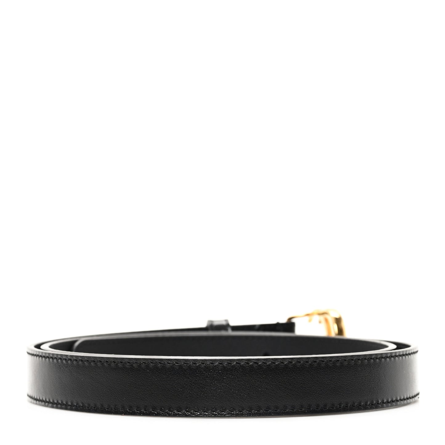 Calfskin Double G 20mm Belt 90 36 Black