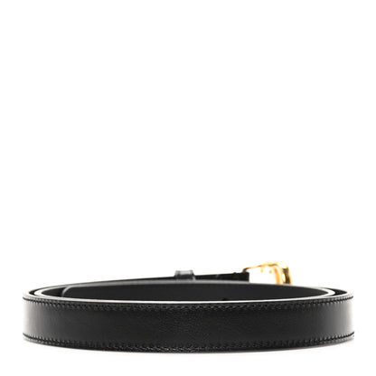 Gucci Calfskin Double G 20mm Belt 90 36 Black 2 of 4