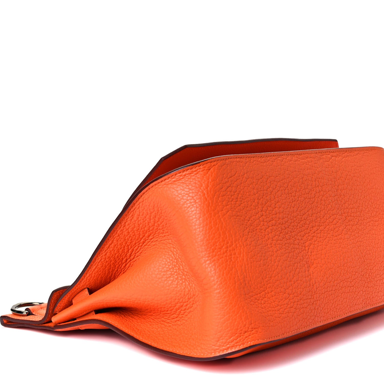 Hermes Taurillon Clemence Jypsiere 31 Orange 8 of 12