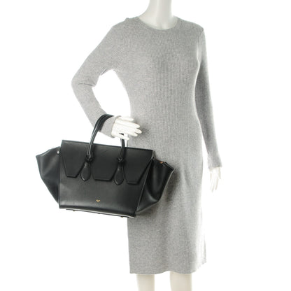 Celine Smooth Calfskin Small Tie Knot Tote Black 2 of 12