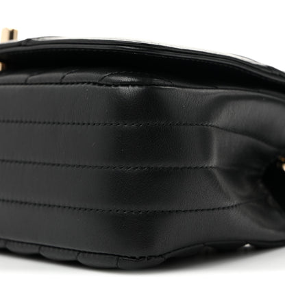 Chanel Calfskin Chevron Quilted Mini Statement Flap Black 10 of 13