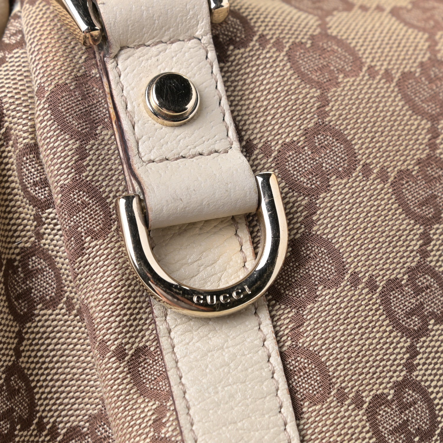 Gucci Monogram Medium Abbey Shoulder Bag Off White 11 of 11