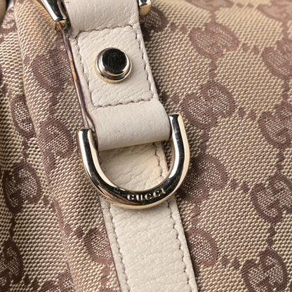 Gucci Monogram Medium Abbey Shoulder Bag Off White 11 of 11
