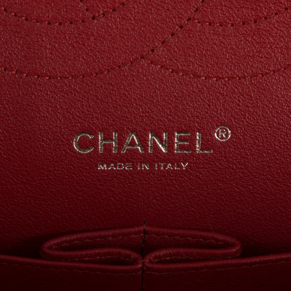 Chanel Caviar Quilted Jumbo Double Flap Red 6 of 8