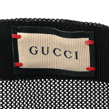 Gucci Logo Patch Baseball Hat L Black Red 6 of 9