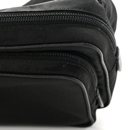Prada Tessuto Nylon Saffiano Belt Bag Black 13 of 13